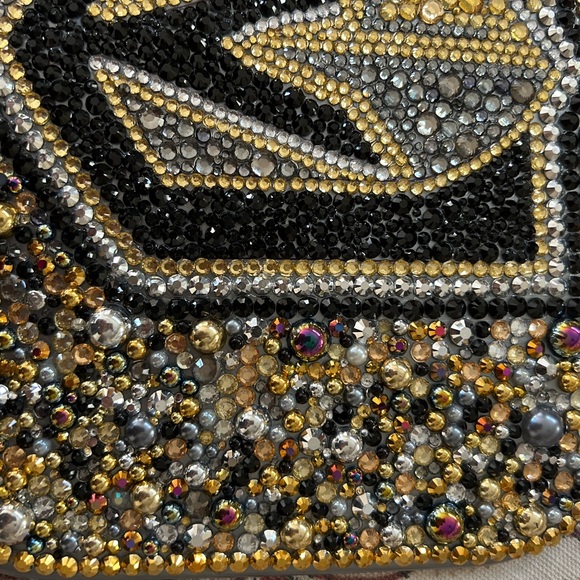 Cosmetologist Vegas golden knights Bling mirror - Picture 5 of 7